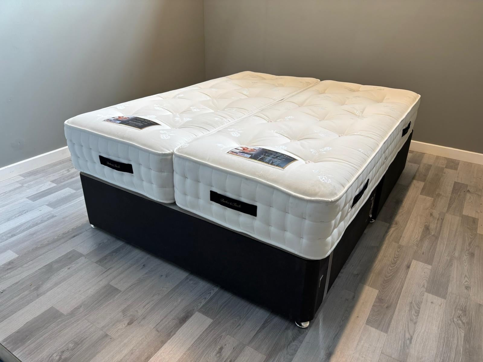 Barker And Finch EU Kingsize 160cm Zip & Link 5500 Pocket Mattress RRP £1699
