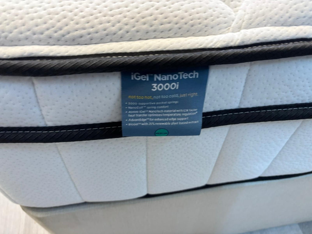 IGEL 3000i Nanotech 4FT 6 Double Plushtop Mattress Soft - RRP £1499 A - Home Furniture Interiors