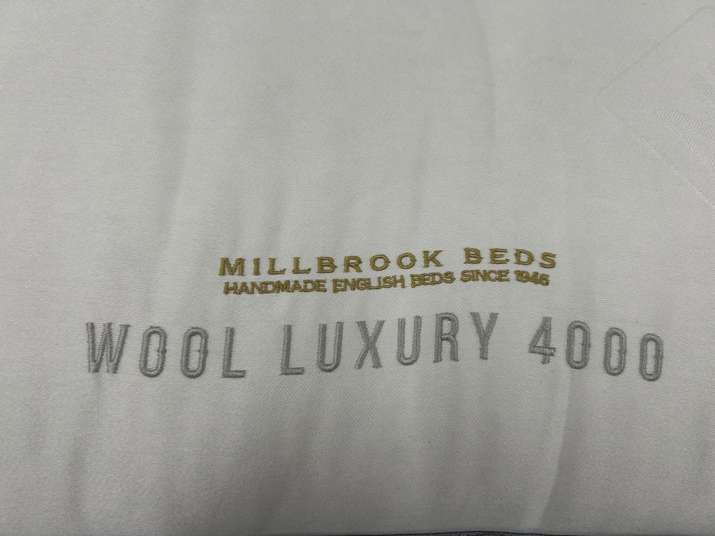 Millbrook Wool Luxury 4000 Pocket Mattress 6FT Superking RRP £2495 Medium