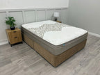 Igel Advance 2500 5FT kingsize medium mattress with plush surface and supportive structure, shown in a bedroom setting.
