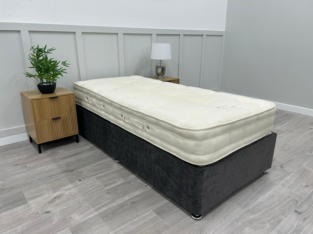 Hypnos Luxurious Earth 02 Single Extra Length 90x200 3FT Medium Mattress £1699