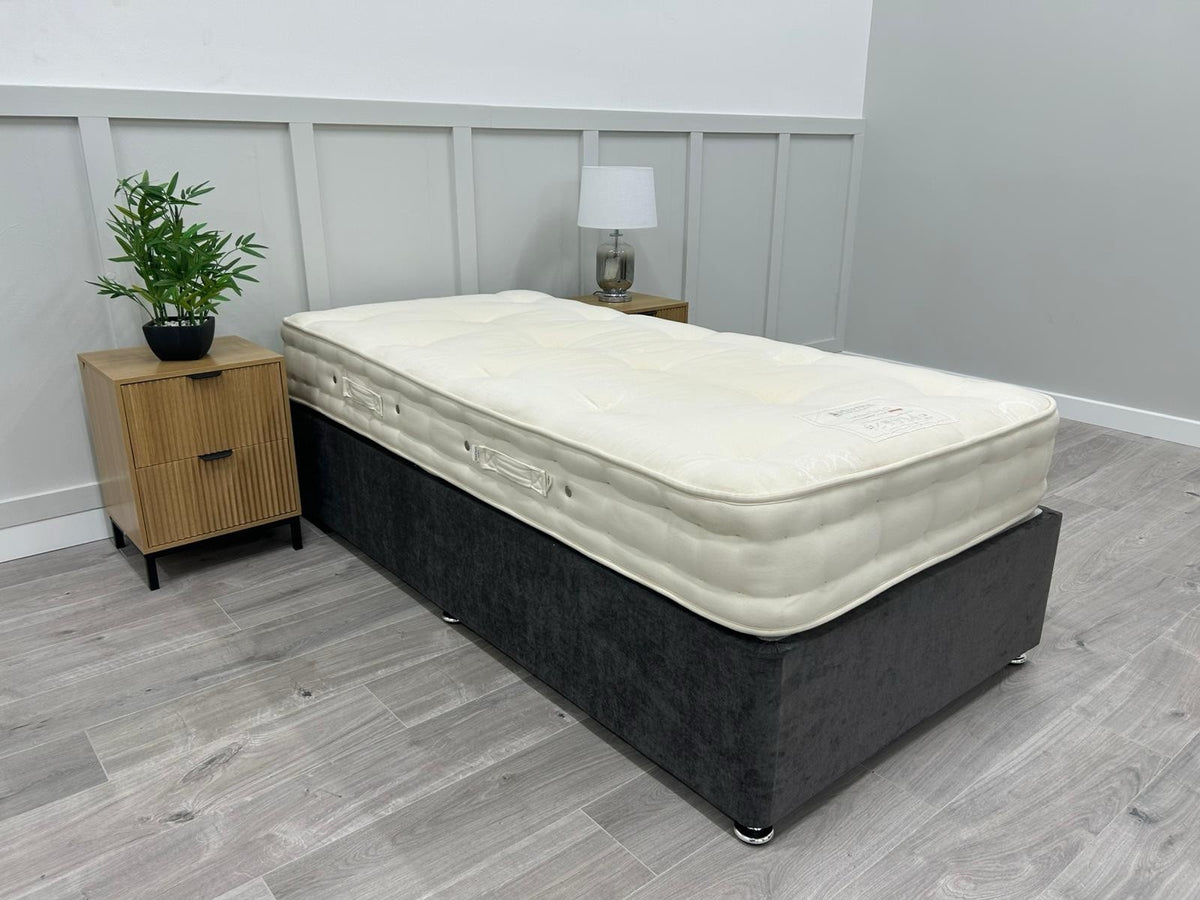 Hypnos Luxurious Earth 02 Single Extra Length 90x200 3FT Medium Mattress £1699