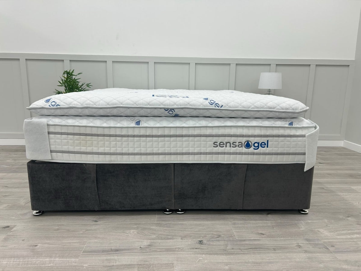 Sleepeezee SensaGel 12000 Mattress 5FT Kingsize With Topper 42cm Depth RRP £3499