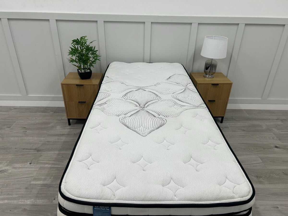 IGEL 4000i Nanotech 3FT Single Extra Length Plushtop Mattress Firm  - RRP £1299 - Home Furniture Interiors