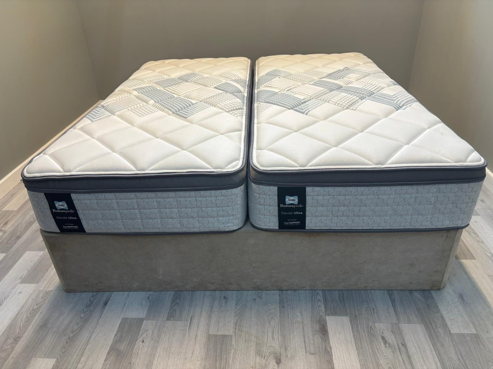 Sealy Ultra Brontë Firm 6FT Superking Zip And Link Mattress - RRP £2699 - Home Furniture Interiors