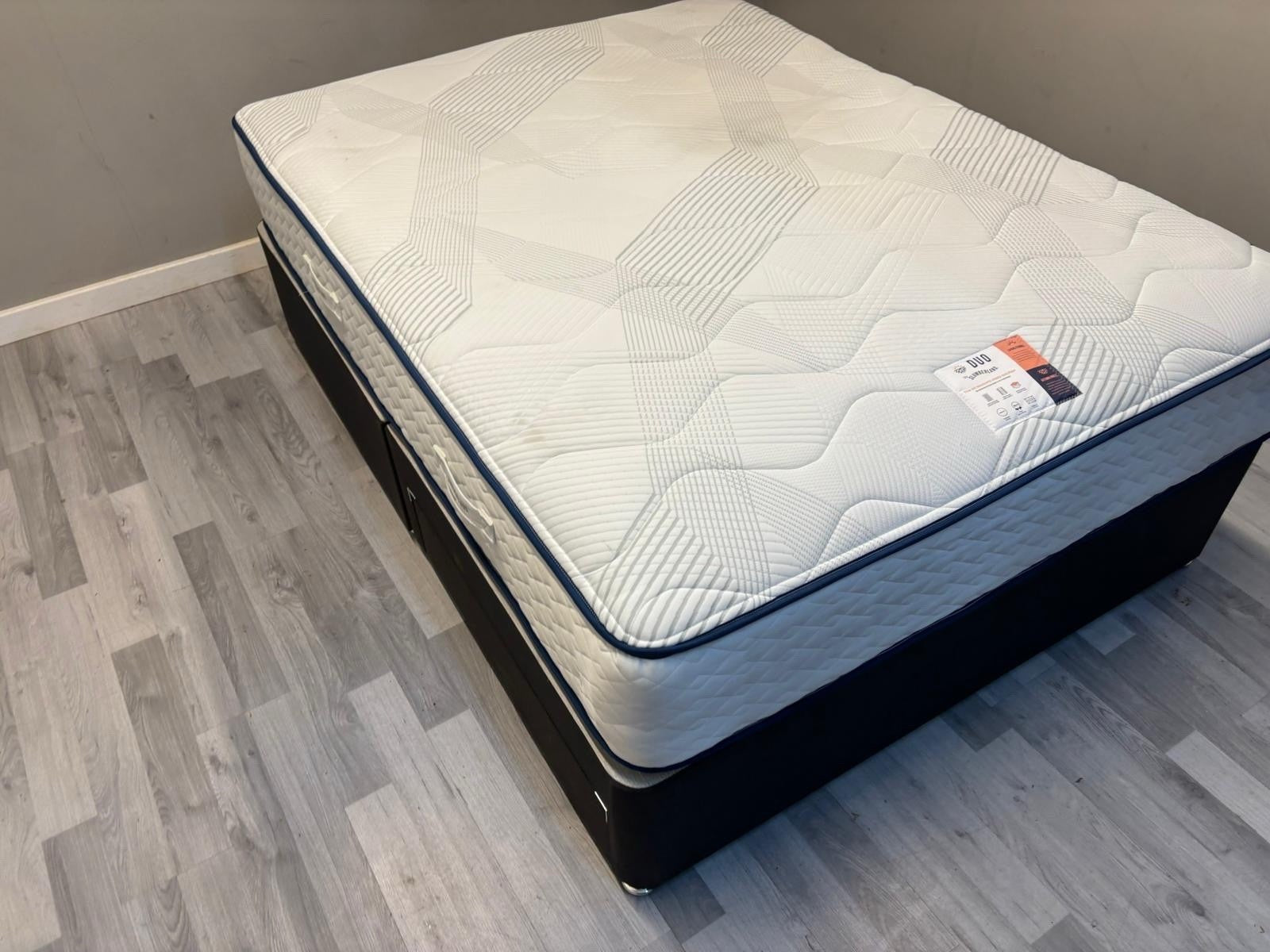 Slumberland Duo 2200 Pocket 2-In-1 Mattress, 5ft Kingsize, Medium - RRP £1199 - Home Furniture Interiors