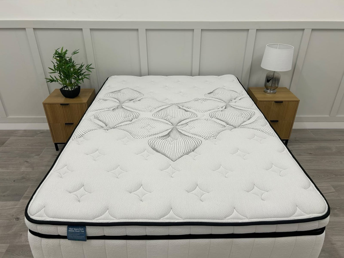 IGEL 4000i Nanotech 4FT 6 Double Plushtop Mattress Medium  - RRP £1899
