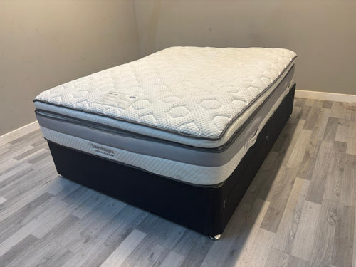Silentnight Memory Cool 3000 Mirapocket Box Top Mattress 5FT Kingsize RRP £1199A - Home Furniture Interiors