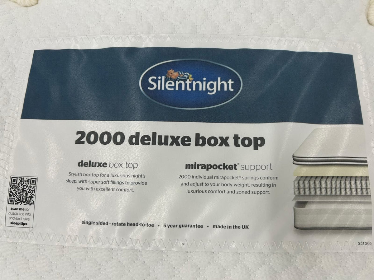Silentnight 2000 Geltex Box Top Mattress 6FT Superking RRP £1099