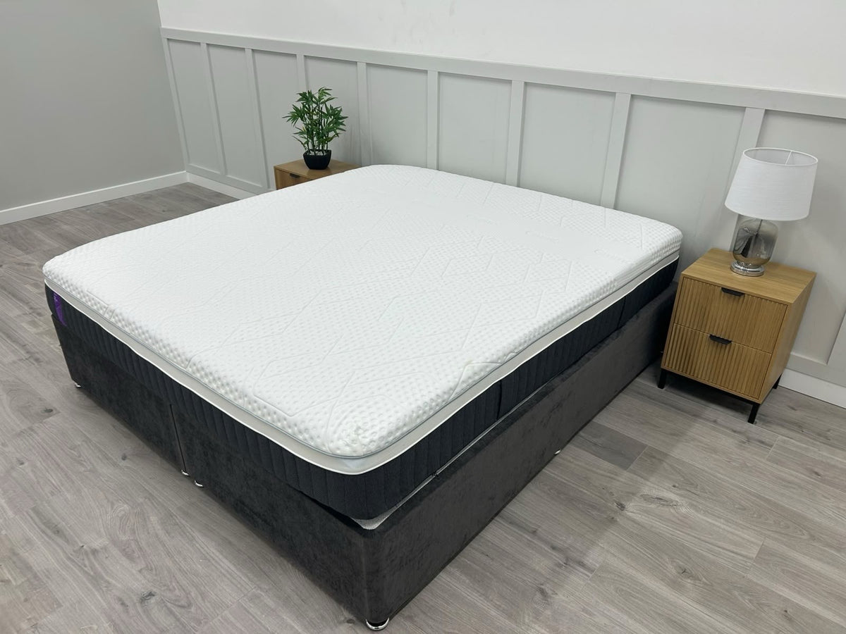 Emma Helix Deluxe Hybrid 6FT Superking Mattress RRP £1699 Medium - Home Furniture Interiors