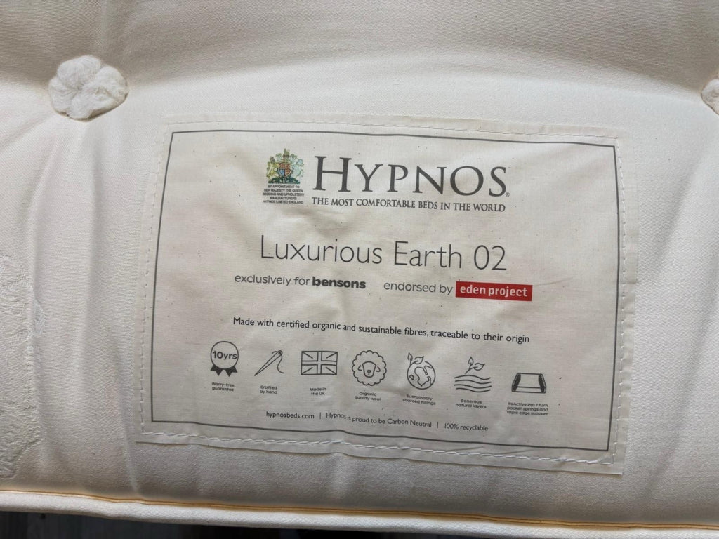 Hypnos Luxurious Earth 02 Kingsize 5FT Mattress - RRP £2199 Medium - Home Furniture Interiors