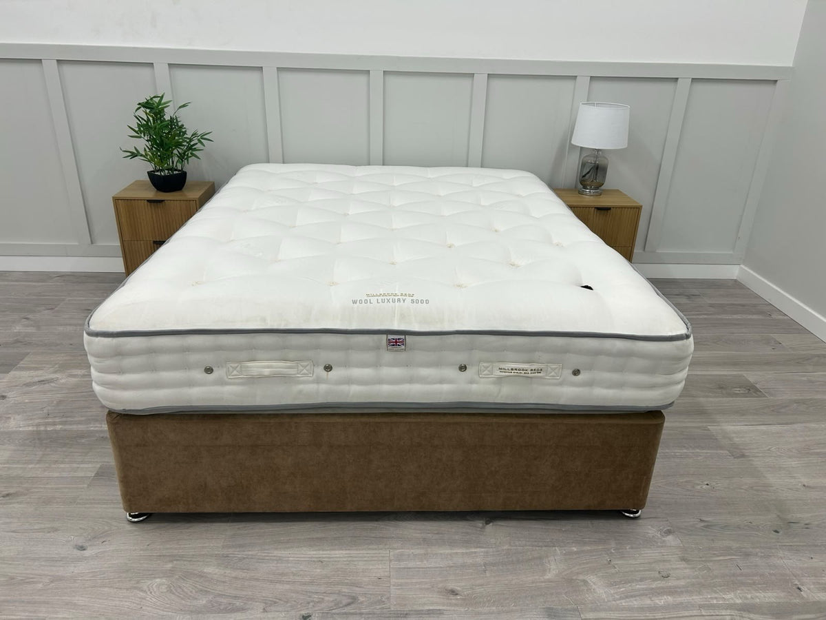 Millbrook Wool Luxury 5000 Pocket Soft Medium 5FT Kingsize Mattress RRP £1895