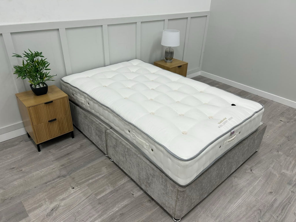 Millbrook Wool Luxury 4000 Pocket Medium 4FT Small Double RRP £1695