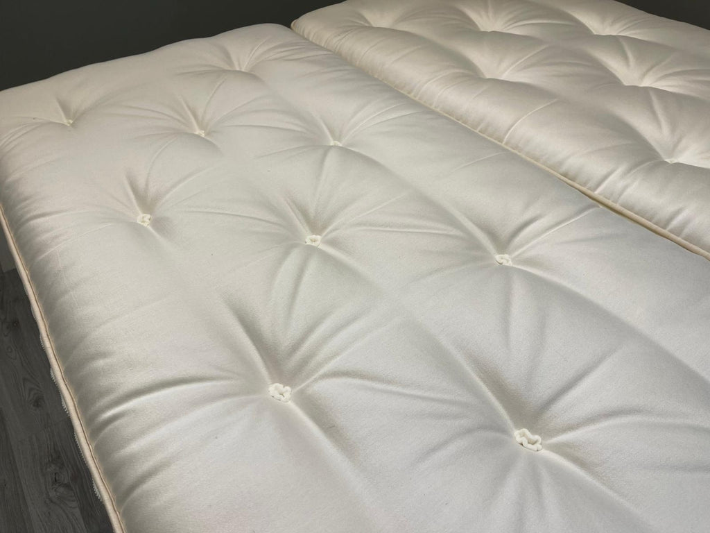 John Lewis Harrison Spinks Hemp 2750 Mattress Zip & Link 6FT Superking RRP £1899 - Home Furniture Interiors