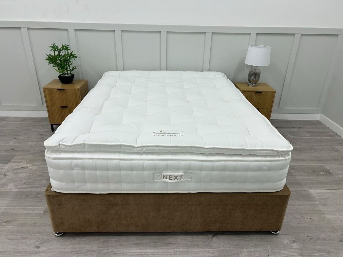 Next Premium 5400 Pocket Sprung Medium Hand Tufted Mattress 5FT Kingsize