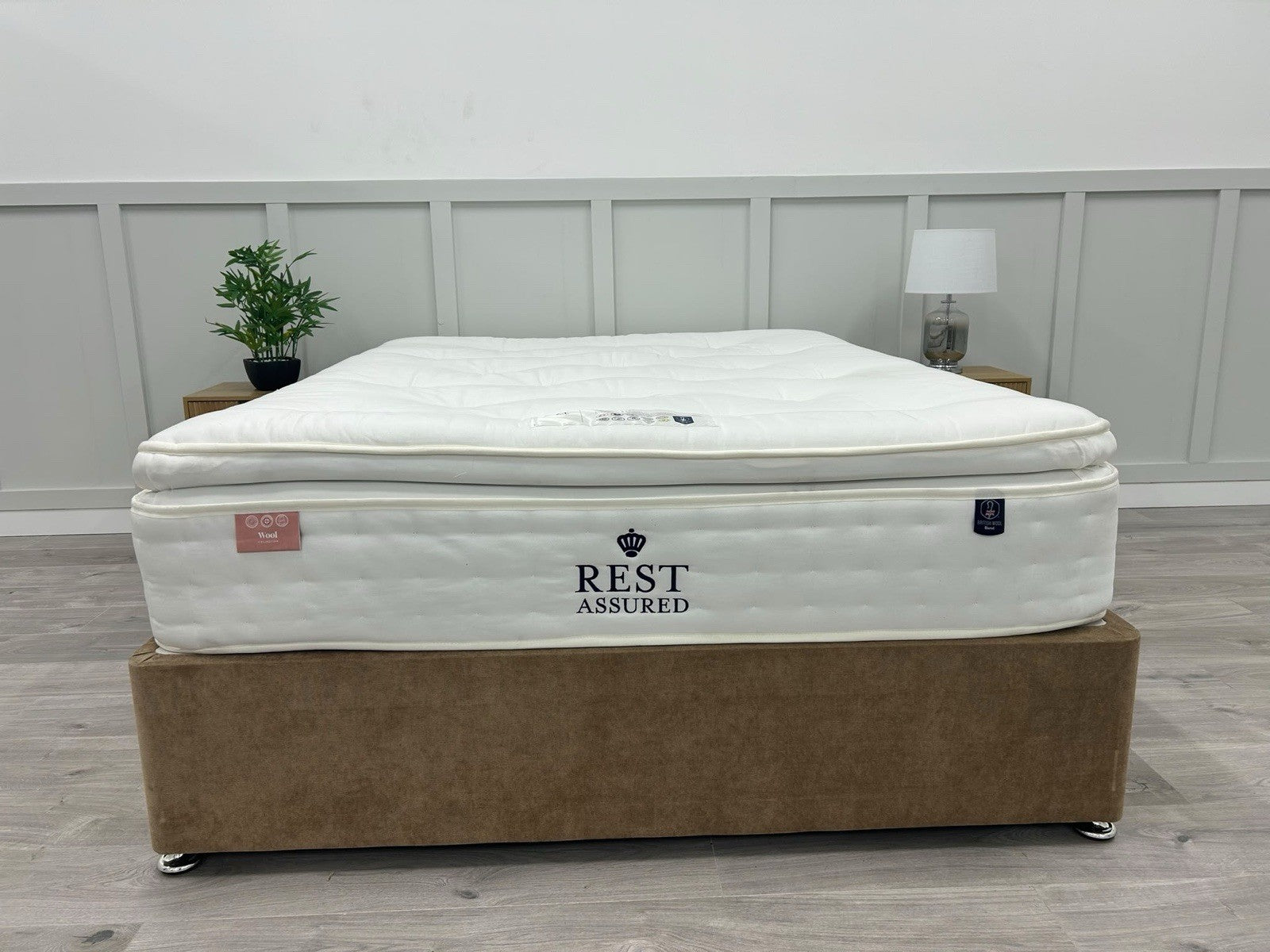 Rest Assured 3000 Pocket Cheviot - Medium Firm Mattress 5FT Kingsize