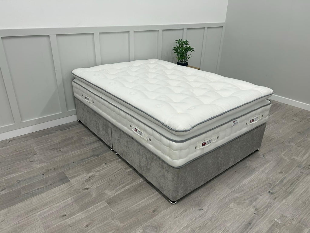 British Mattress Pure Embrace 5000 Pillow Top 5FT Kingsize 100 Night Sleep Trial