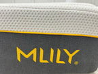 Mlily Premier 3000 Ortho Double Mattress 4FT6 with firm support, shown with a neatly made bed and plush bedding.