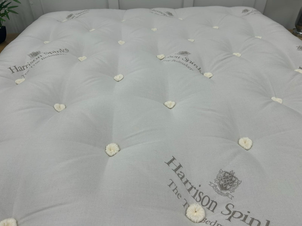 Harrison Spinks Pure Elegance Mattress with Mattress Topper 5FT Kingsize Firmer