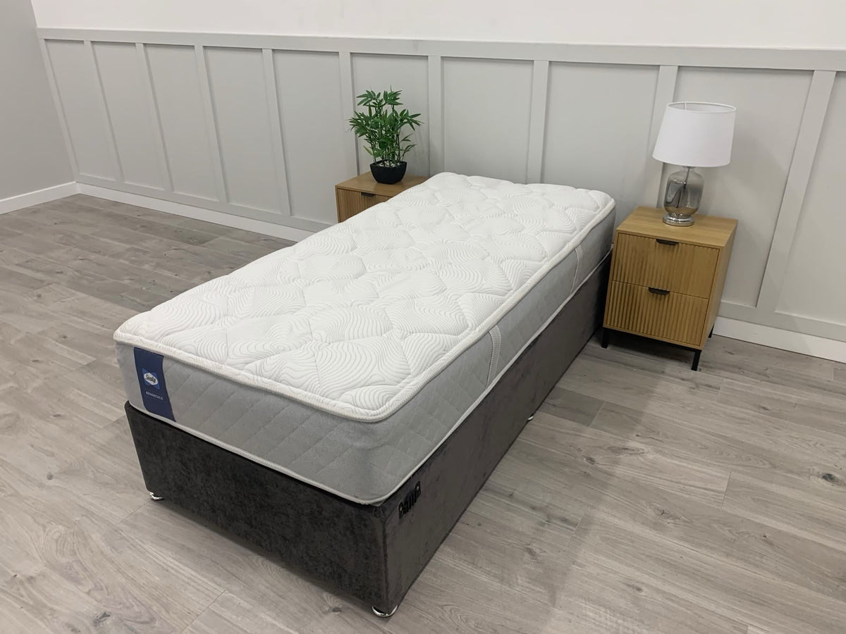 Sealy Waltham Latex Advantage 3FT single mattress, medium-firm design viewed from above