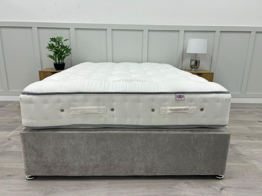 Millbrook Wool Luxury Latex 4000 Pocket Mattress  4FT 6 Double RRP £1801