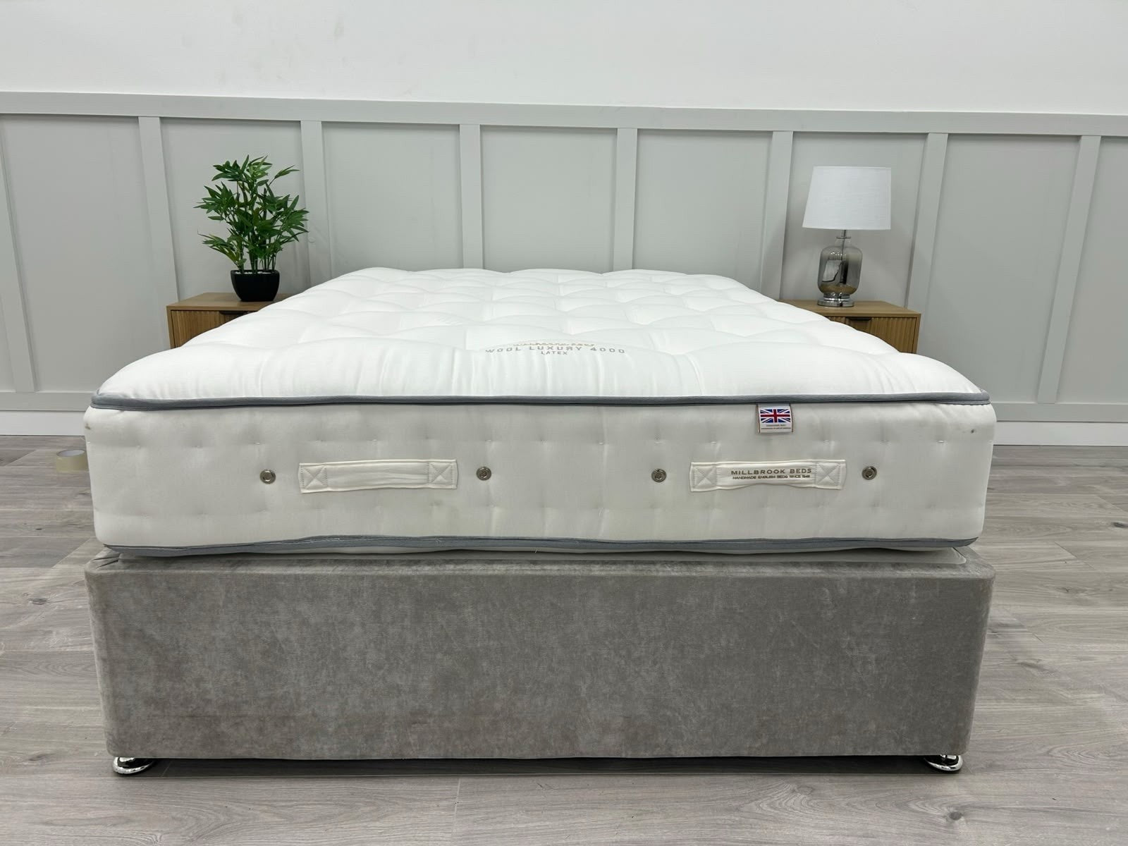 Millbrook Wool Luxury Latex 4000 Pocket Mattress  4FT 6 Double RRP £1801