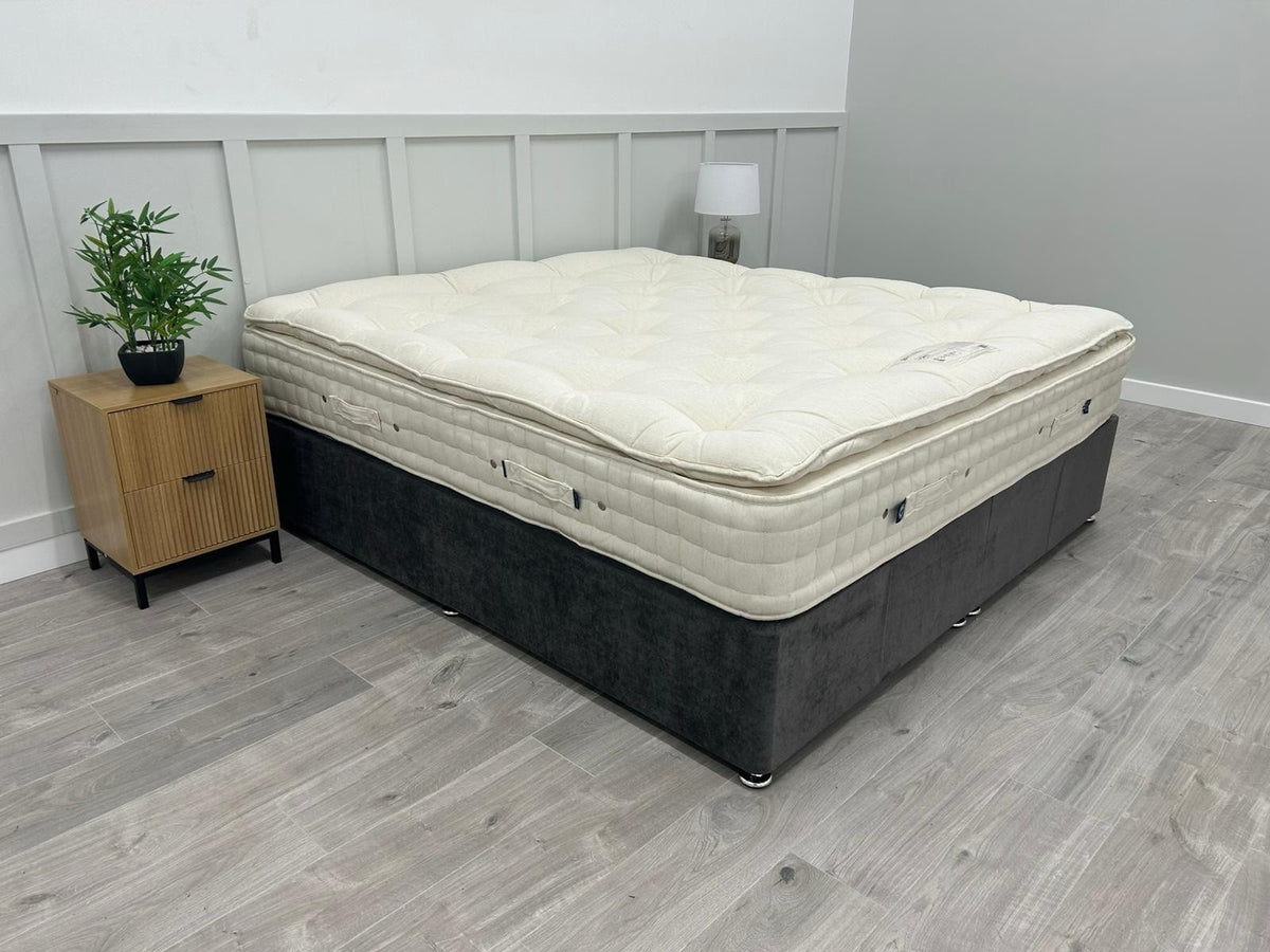 Hypnos Bespoke Topaz Pillowtop Mattress Firmer 6FT SuperKing Mattress RRP £2,699