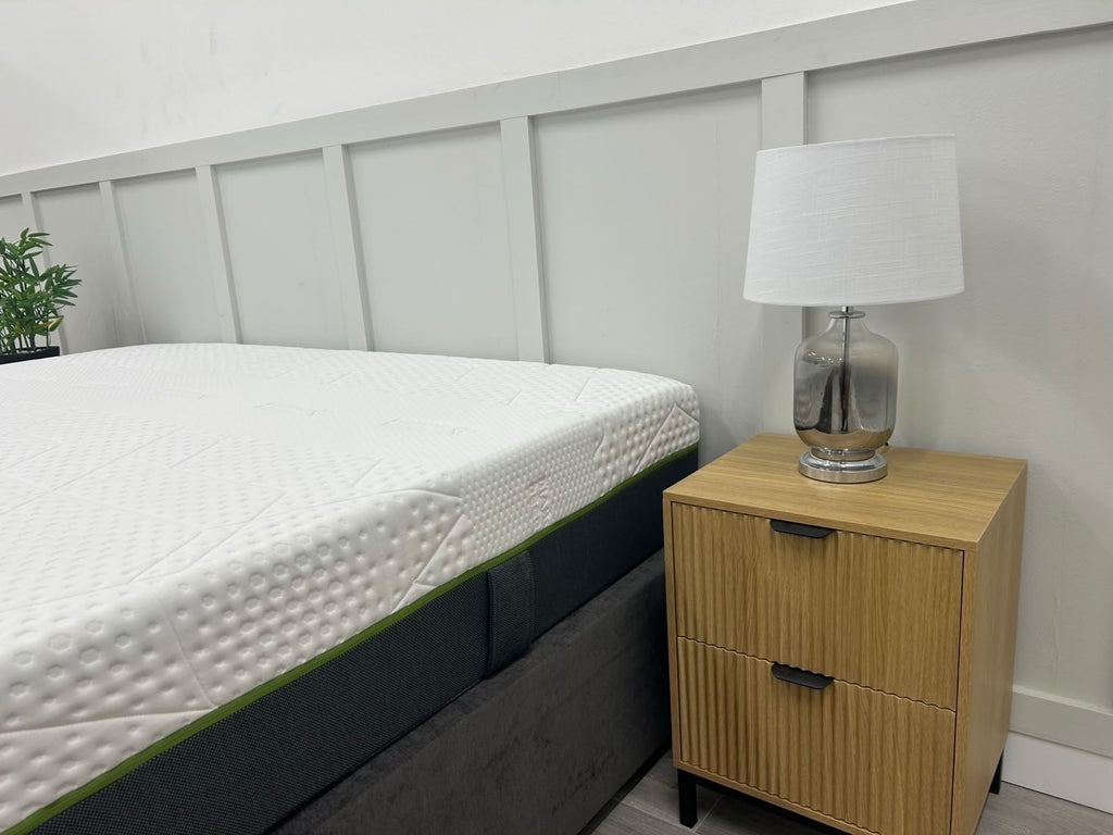 Emma Diamond Hybrid 6FT Superking mattress showing plush, medium-firm surface with layered comfort and supportive design.