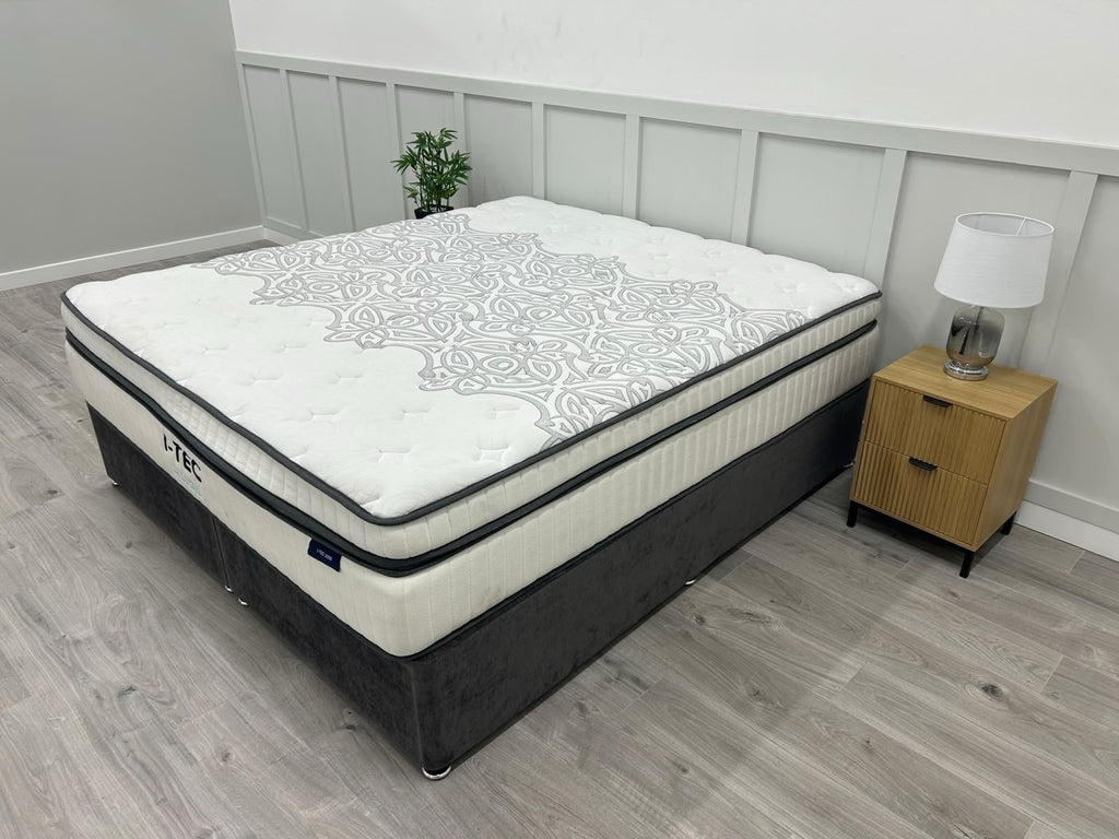 ITEC 3000i 6FT Superking Plushtop Mattress - RRP £1899 Medium