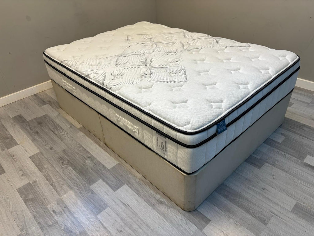 IGEL 3000i Nanotech 4FT 6 Double Plushtop Mattress Soft - RRP £1499 A - Home Furniture Interiors