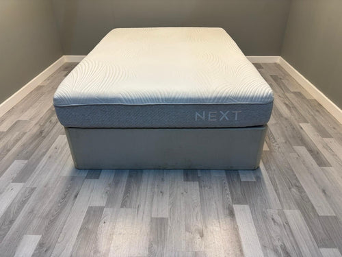 Next Marshmallow 1400 Pocket Sprung Medium Memory Foam Hybrid Double Mattress A - Home Furniture Interiors