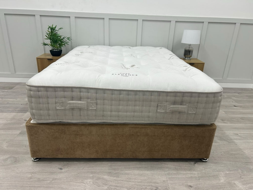 Harrison Spinks Pure Elegance Mattress with Mattress Topper 5FT Kingsize Firmer