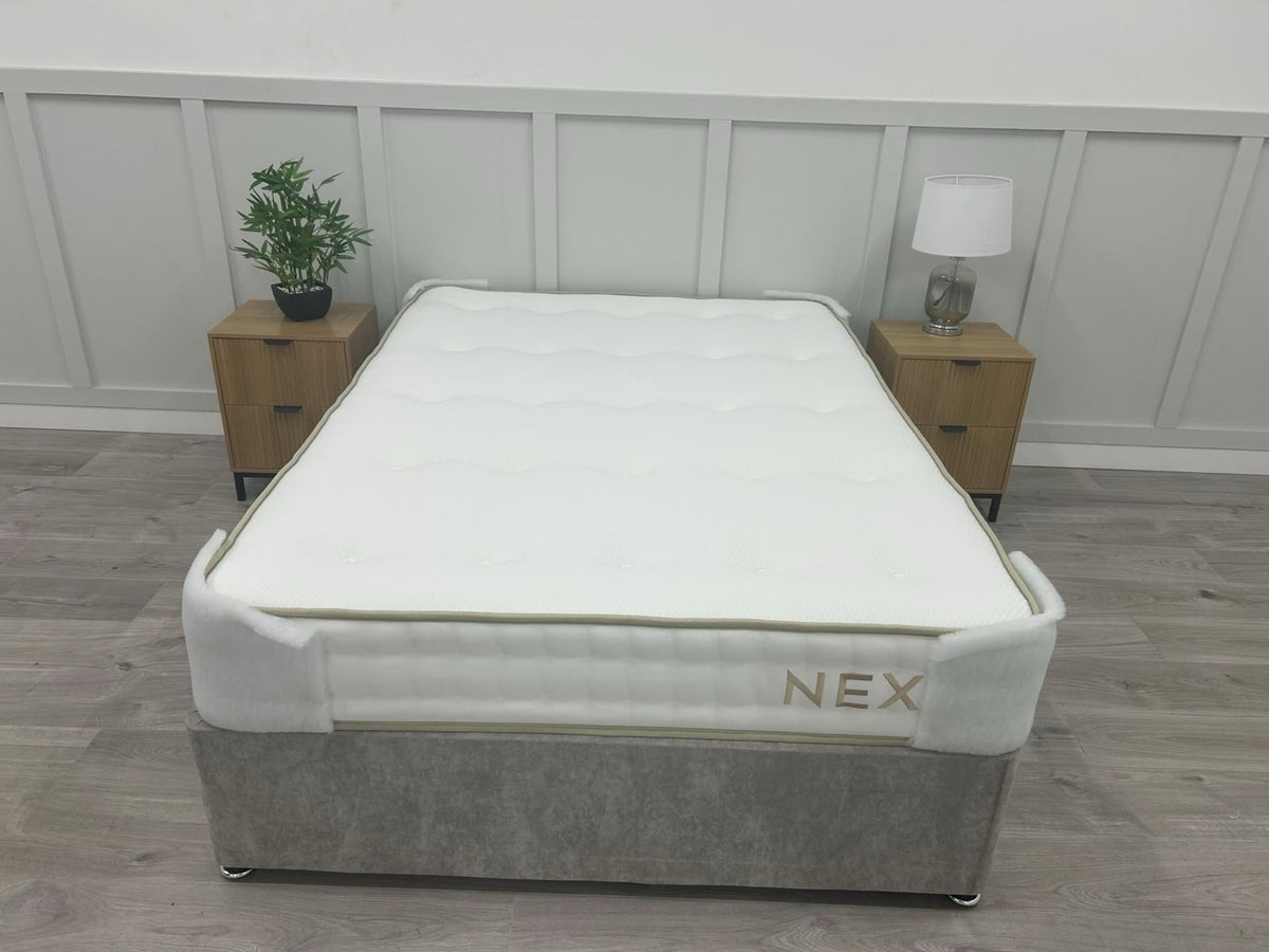 Next Comfort 1000 Medium Pocket Sprung Memory Foam Hybrid Mattress Double 4Ft 6