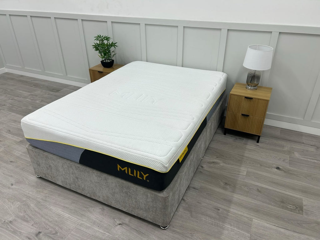 Mlily Premier 2000 Orthopedic Double Mattress 4ft 6in with a firm support profile, shown in the image.