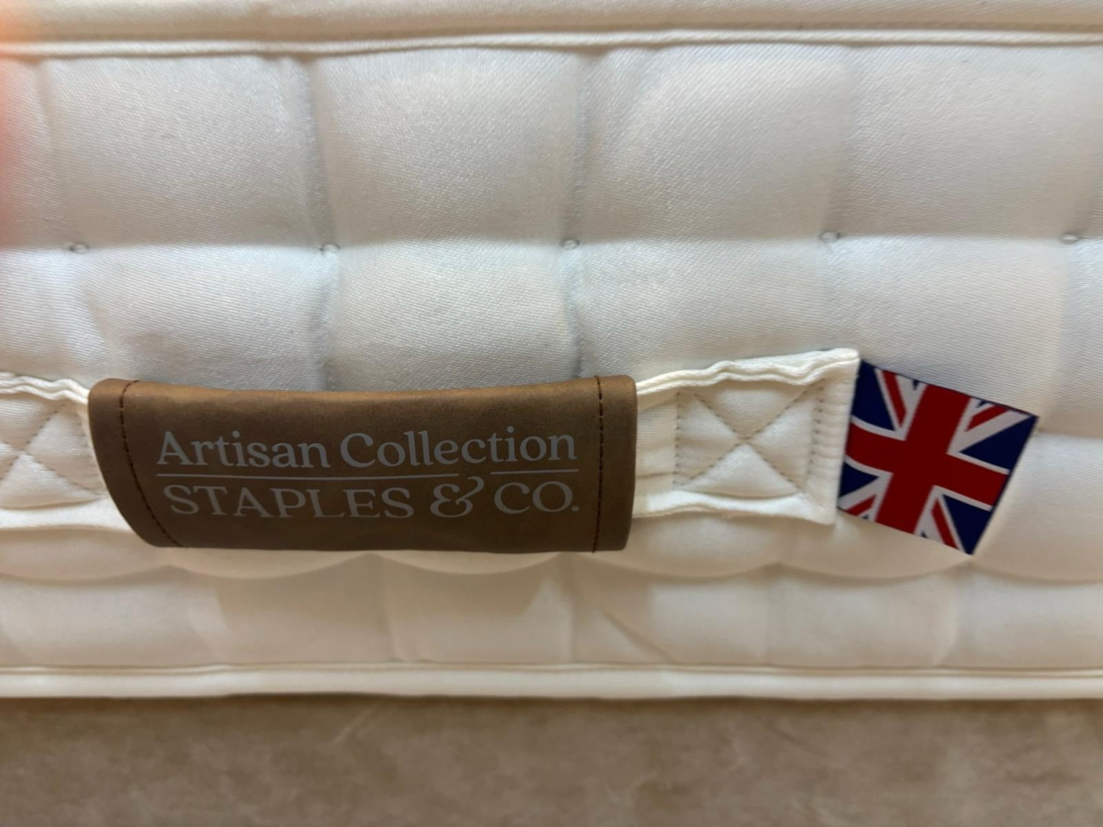 Staples and Co Artisan Opulence Mattress 6ft Superking - RRP £1899 Firm A - Home Furniture Interiors