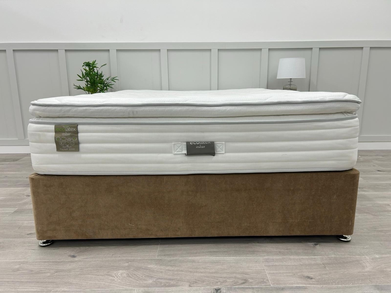 Staples and Co Refresh Eco Latex Pocket 3000 Mattress 5FT Kingsize RRP £1,599