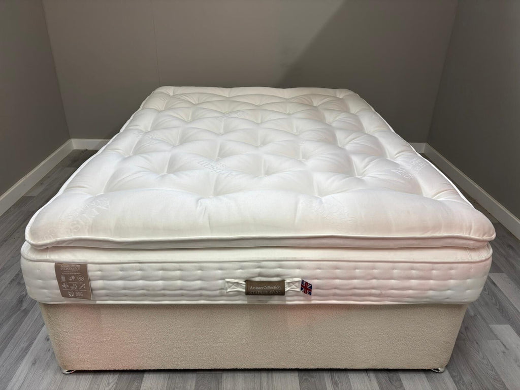 Staples and Co Artisan Indulgence Mattress 5FT Kingsize - RRP £1,799 Firm - Home Furniture Interiors