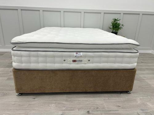 British Mattress Pure Embrace 3000 Pillow Top 6FT Superking 100 Night SleepTrial