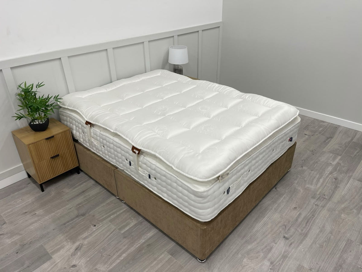 Hypnos Bespoke Sapphire Mattress with Detachable Topper 5FT Kingsize RRP £6799