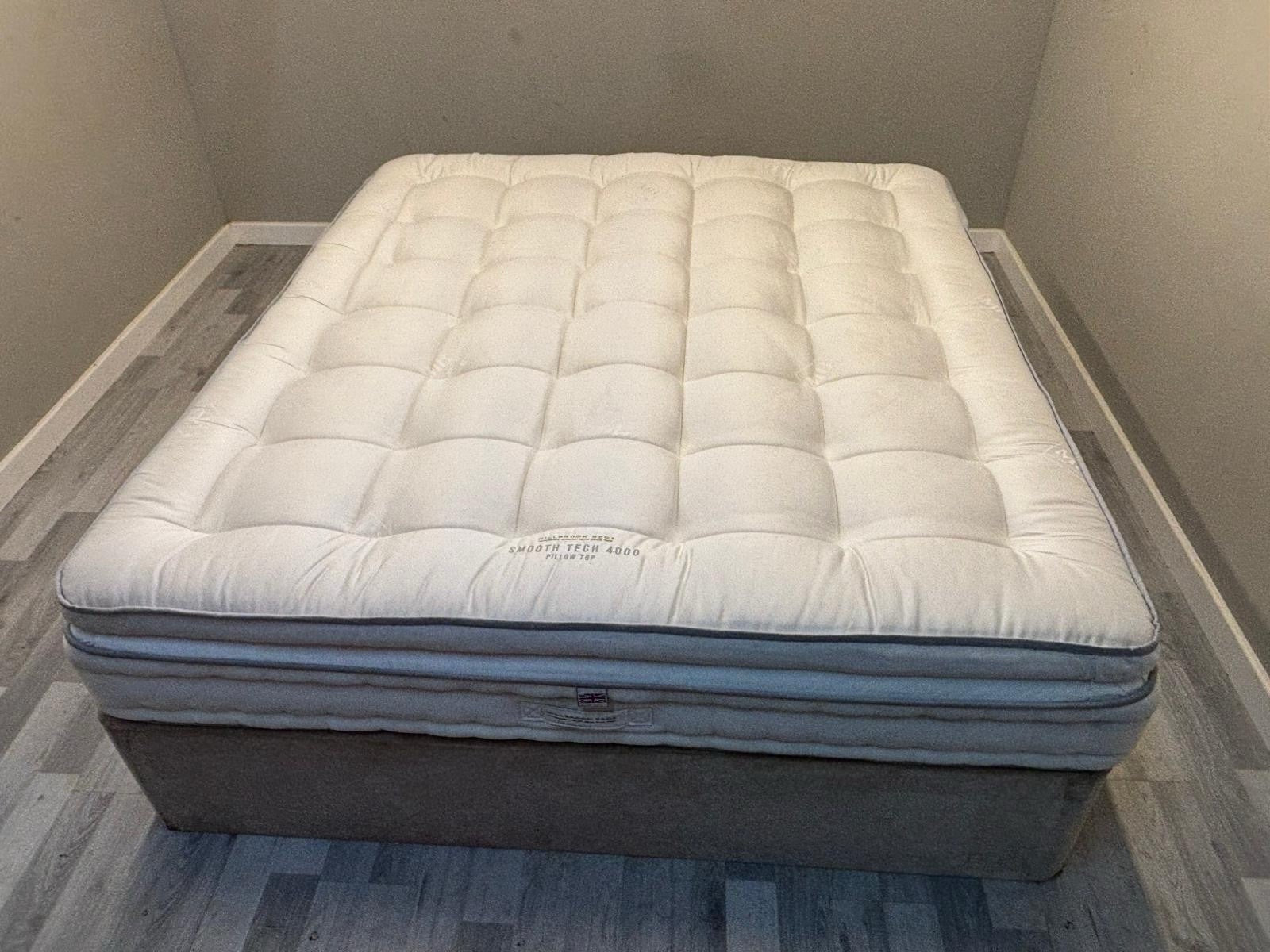 Millbrook Smooth Tech Pillowtop 4000 Mattress 6FT Superking - RRP £1695 A - Home Furniture Interiors