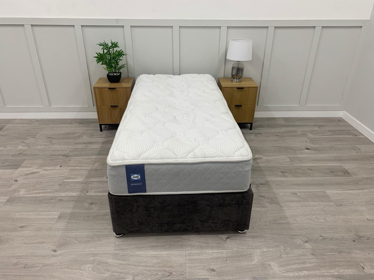 Sealy Waltham Latex Advantage 3FT Single Mattress, medium-firm construction