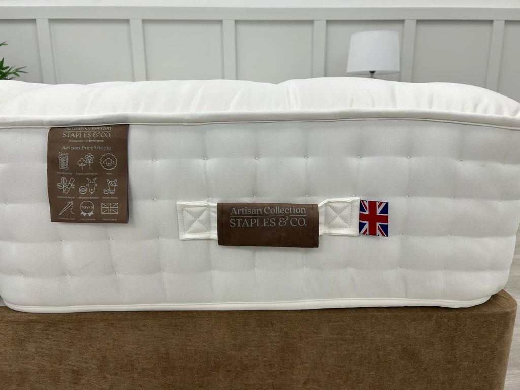 Staples Co Pure Artisan Utopia Zip And Link Mattress 5FT Kingsize   - RRP £2699