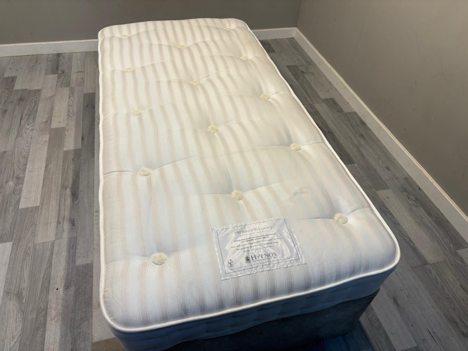 Hypnos Hemsworth Luxury  3FT Single Mattress 90cm 190cm RRP £946