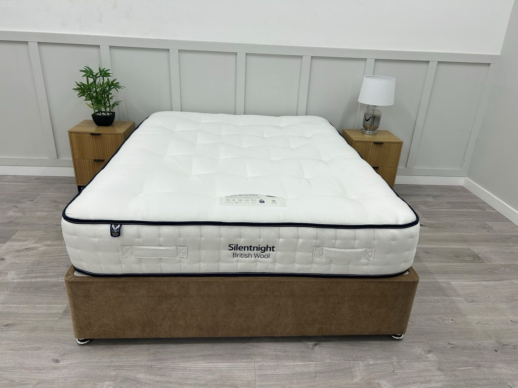 Silentnight British Wool 2200 Mattress 5FT Kingsize RRP £995 Medium