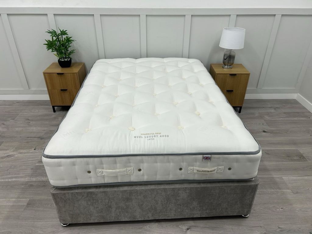 Millbrook Wool Luxury 4000 Latex Pocket Mattress 4FT 6 Double