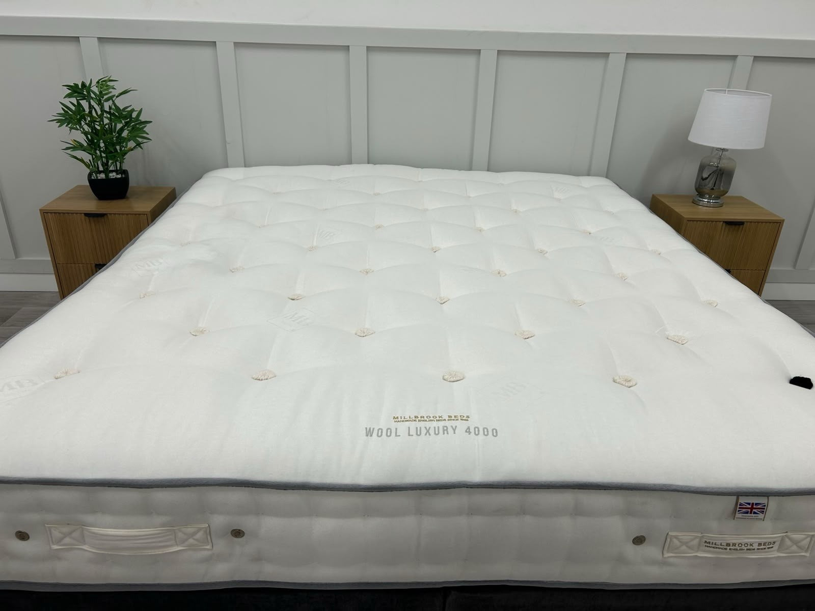 Millbrook Wool Luxury 4000 Pocket Mattress 6FT Superking RRP £2495 Medium