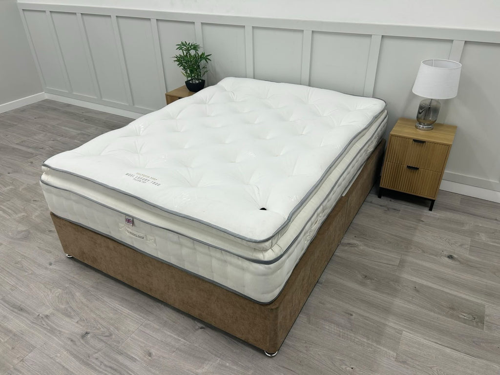 Millbrook Wool Luxury 1500 Pillowtop Medium 5FT Kingsize Mattress