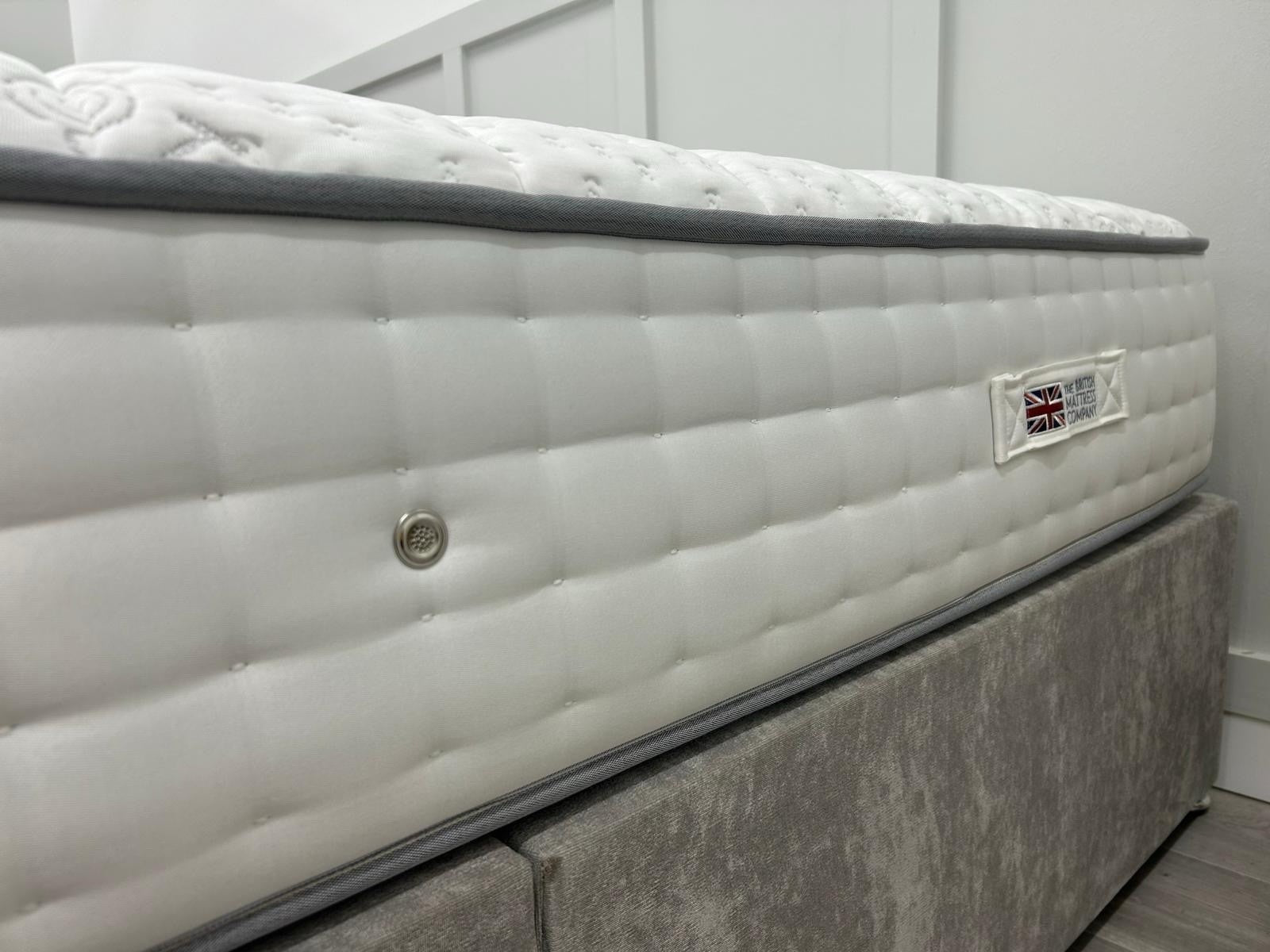British Mattress Luxe Hybrid 2000 6FT Superking  100 Night Sleep Trial