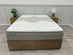 Igel Advance 2500 5ft kingsize medium mattress with plush top and side panels, showing the full mattress surface.
