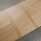 Oak Lacquer Medium Extending Dining Table 140 to 185cm - Home Furniture Interiors